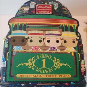 Disney Parks Loungefly Mini Backpack - Dapper Dans - Main Street USA - NEW